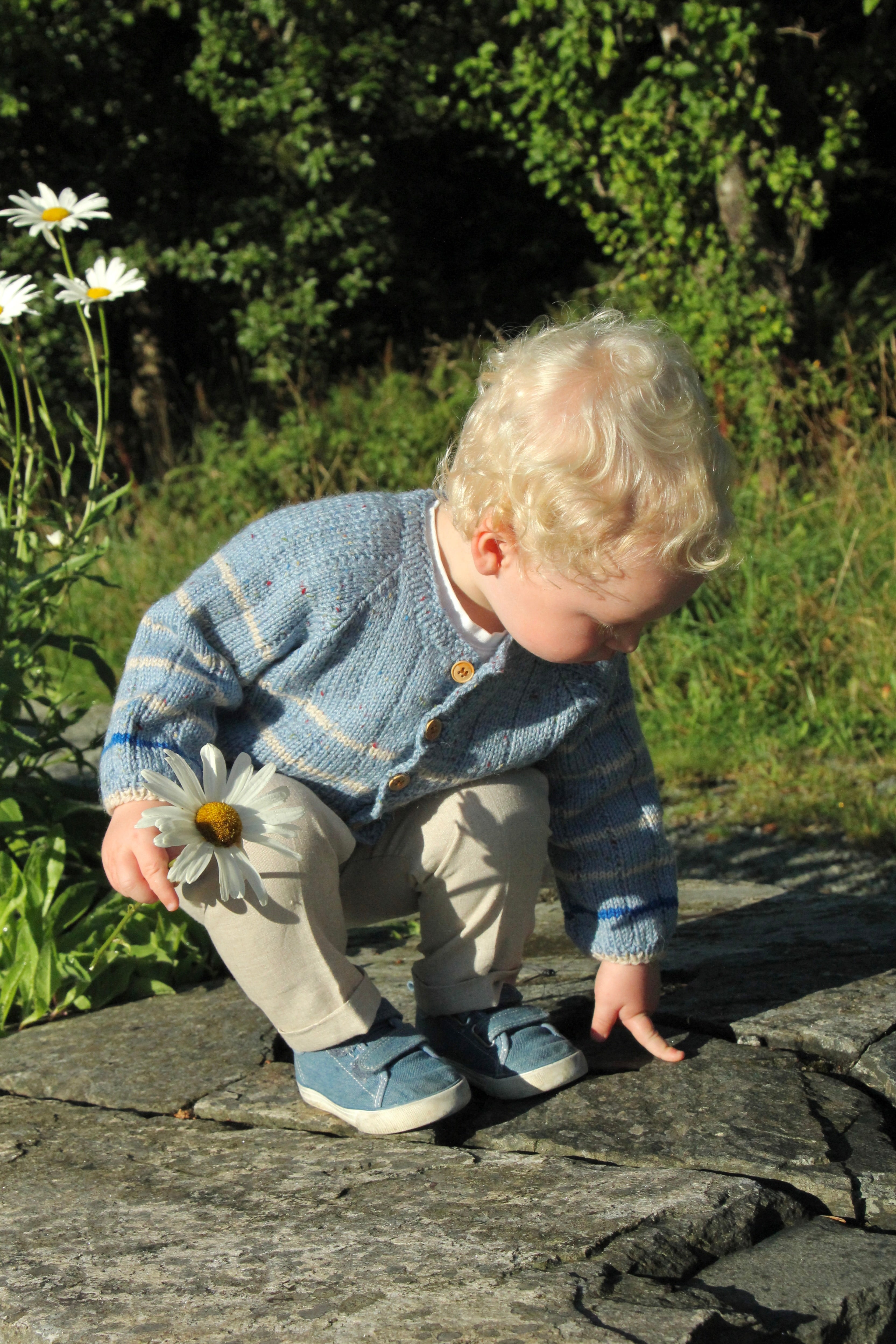Babytweedjakke