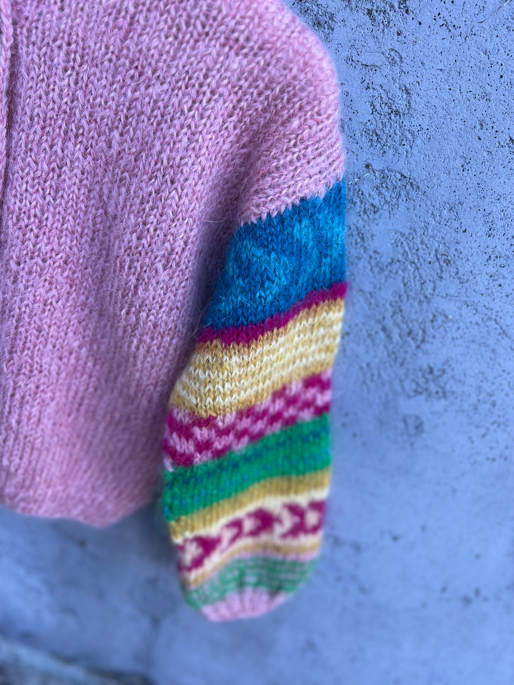 Litenstripejakke