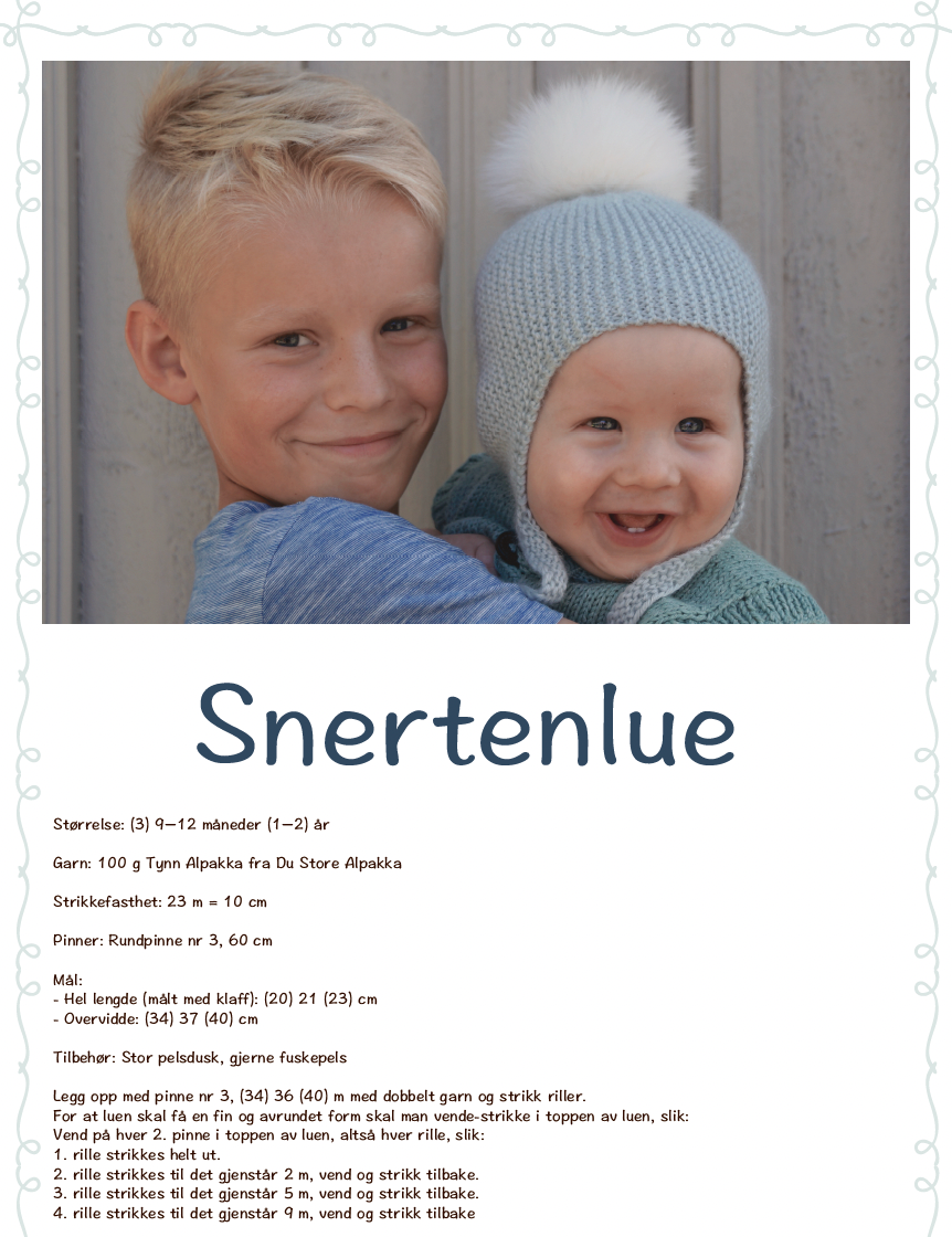 Forhåndsvisning av Snertenlue