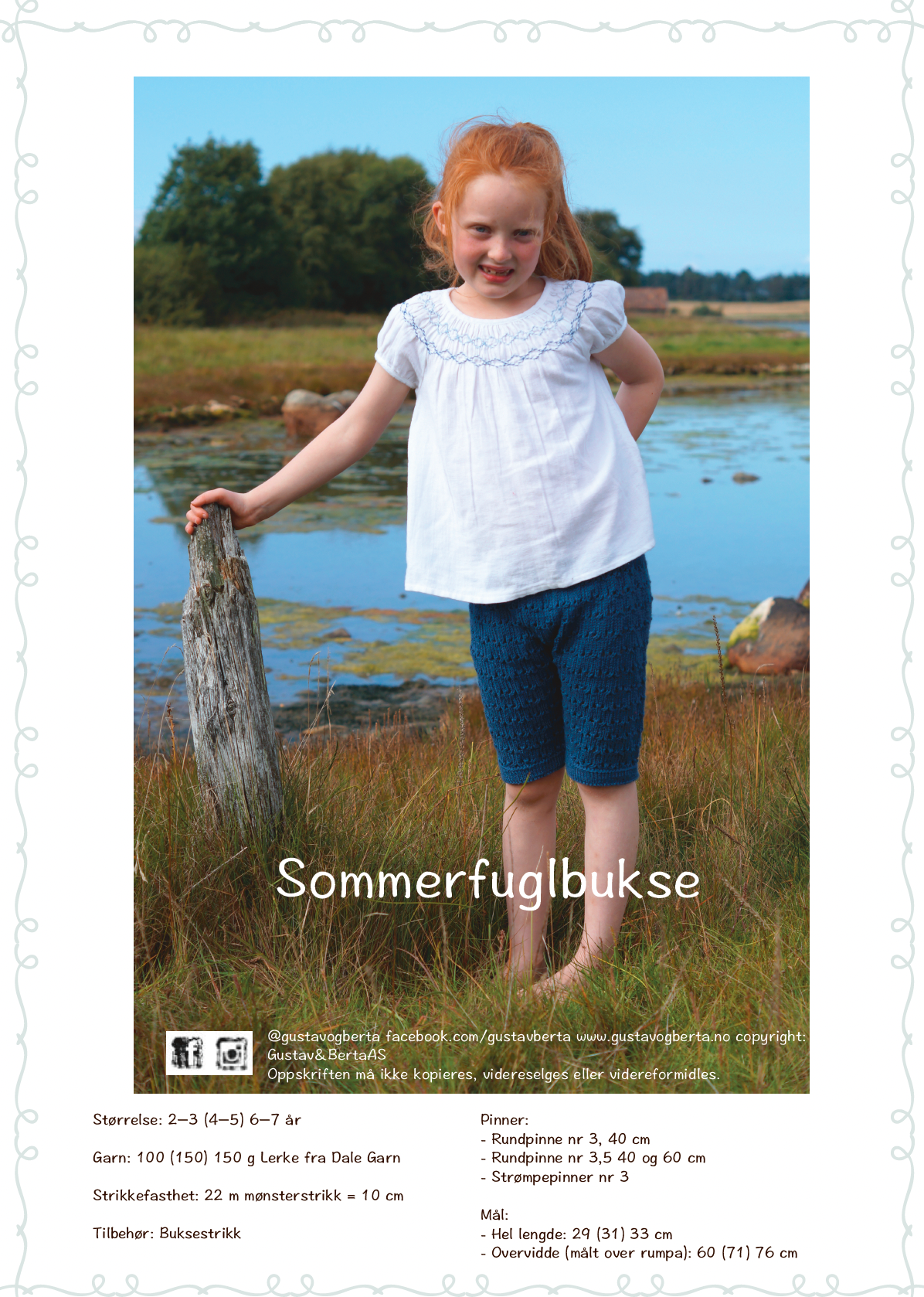 Forhåndsvisning av Sommerfuglbukse