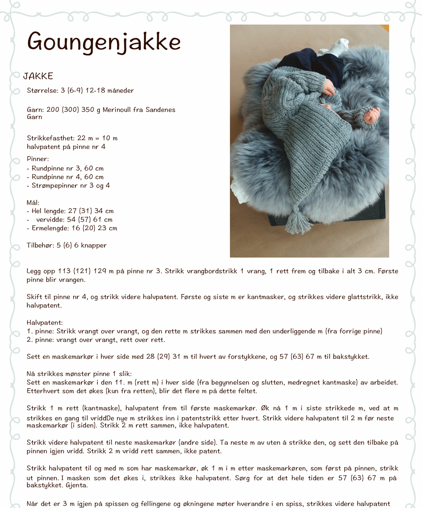 Forhåndsvisning av Goungenjakke