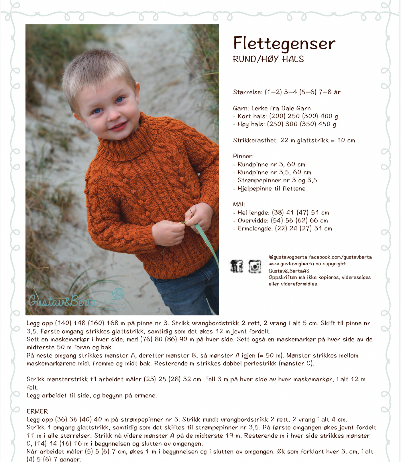 Forhåndsvisning av Flettegenser