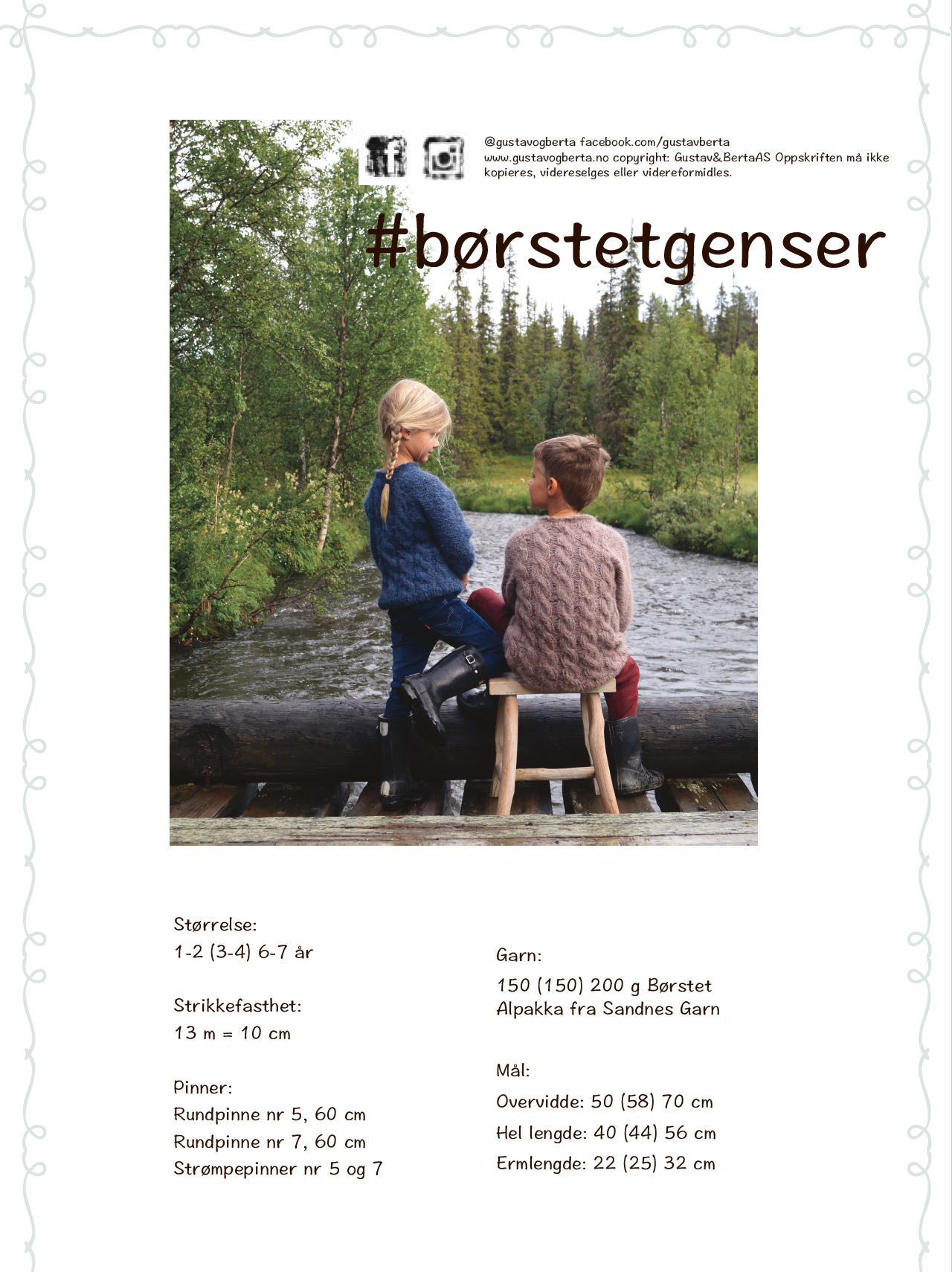 Forhåndsvisning av Børstetgenser