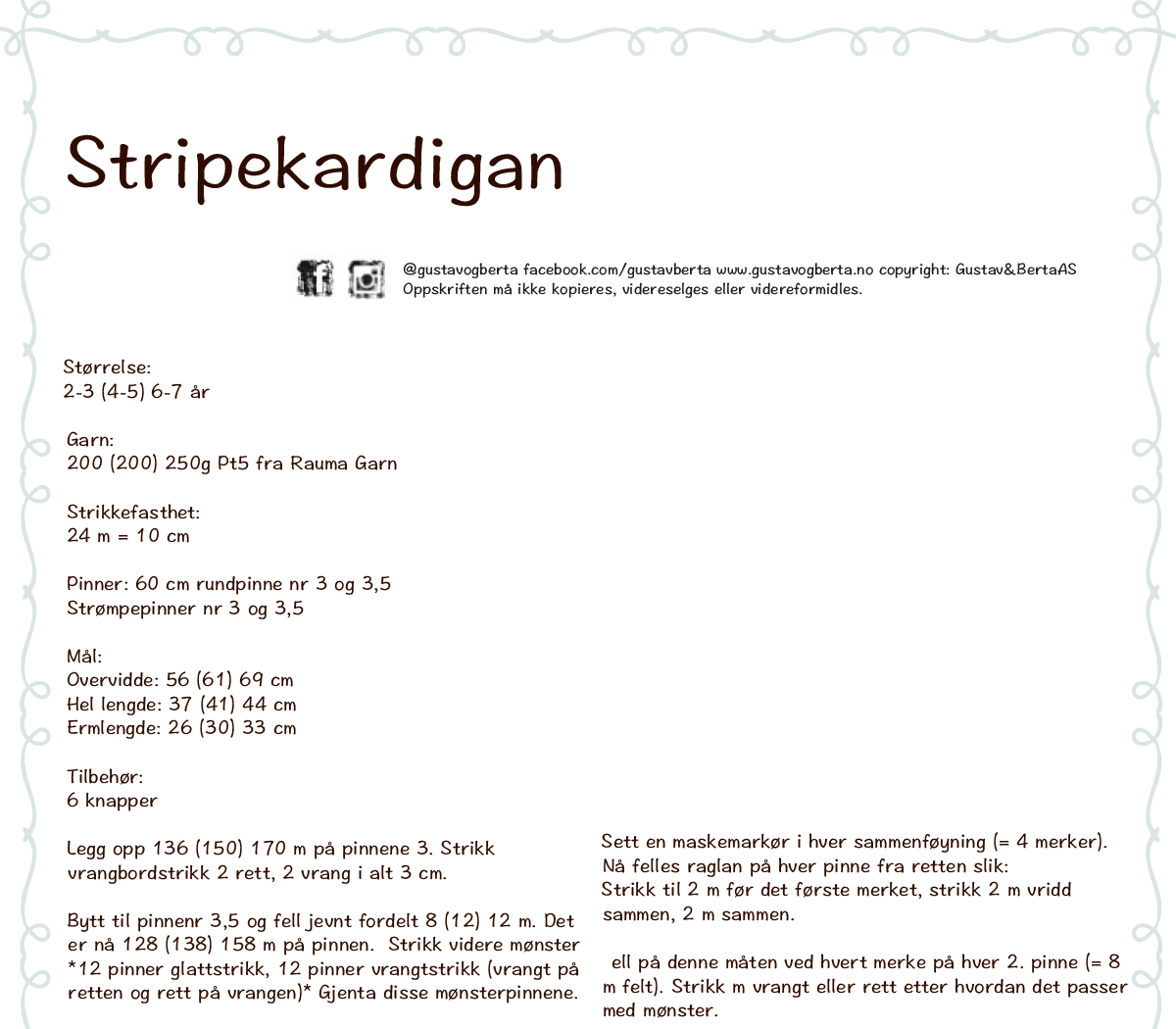 Forhåndsvisning av Stripekardigan