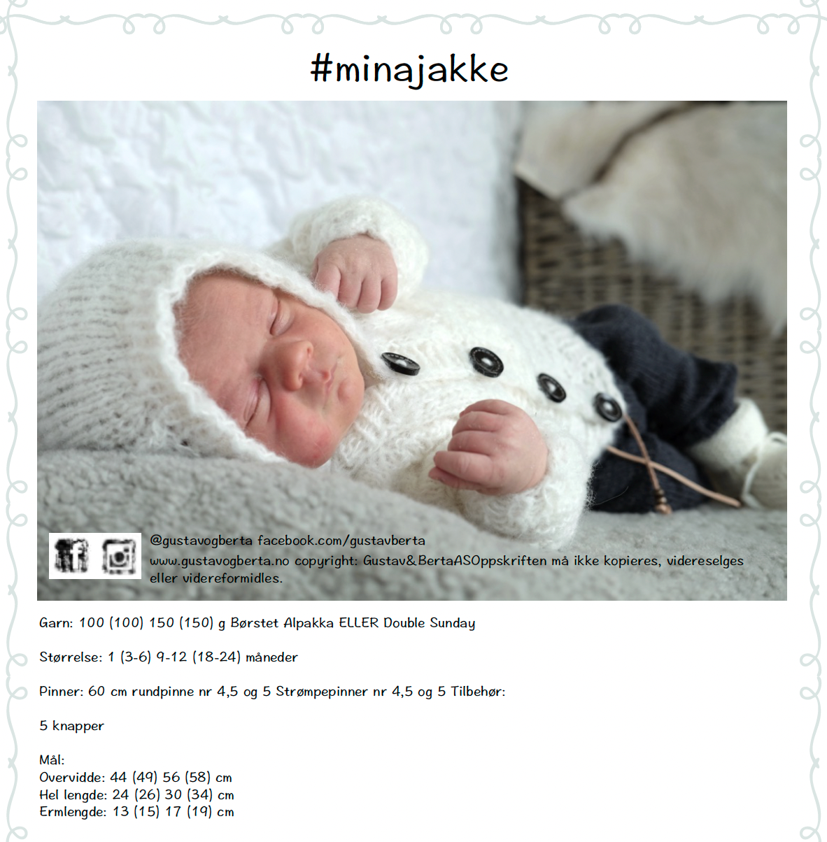 Forhåndsvisning av Minajakke