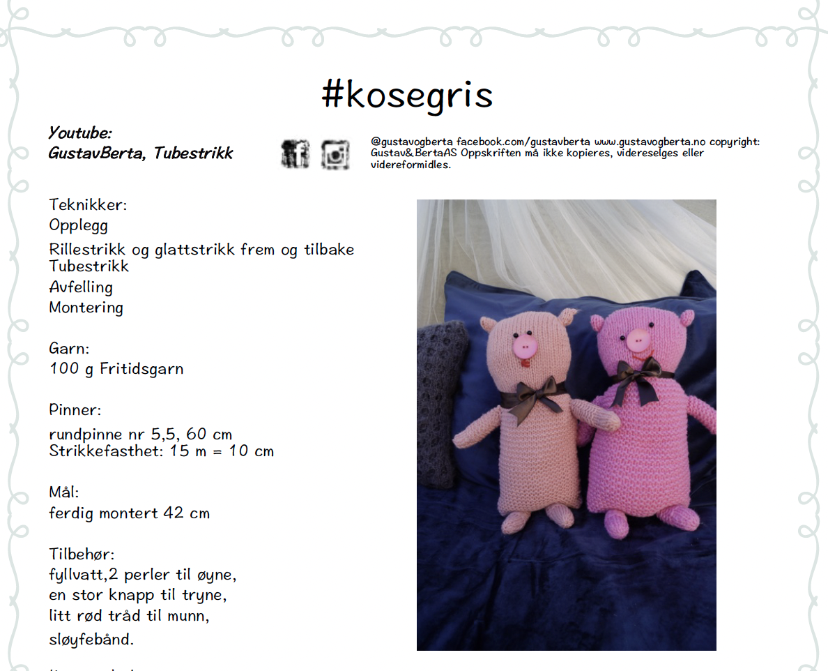 Forhåndsvisning av Kosegis