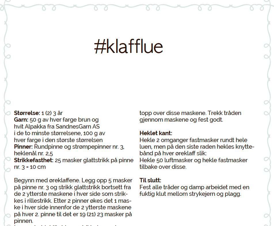 Forhåndsvisning av Klafflue