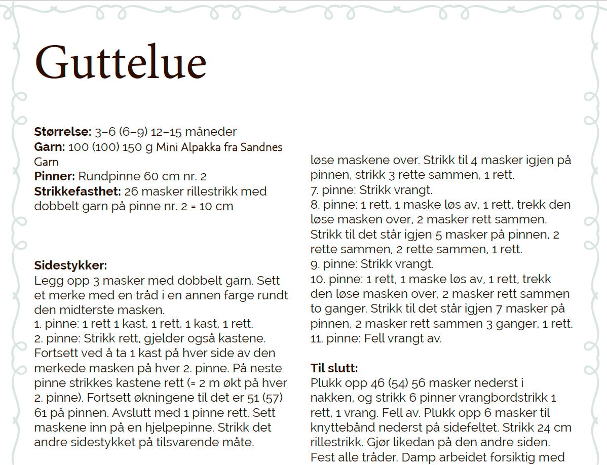 Forhåndsvisning av Guttelue